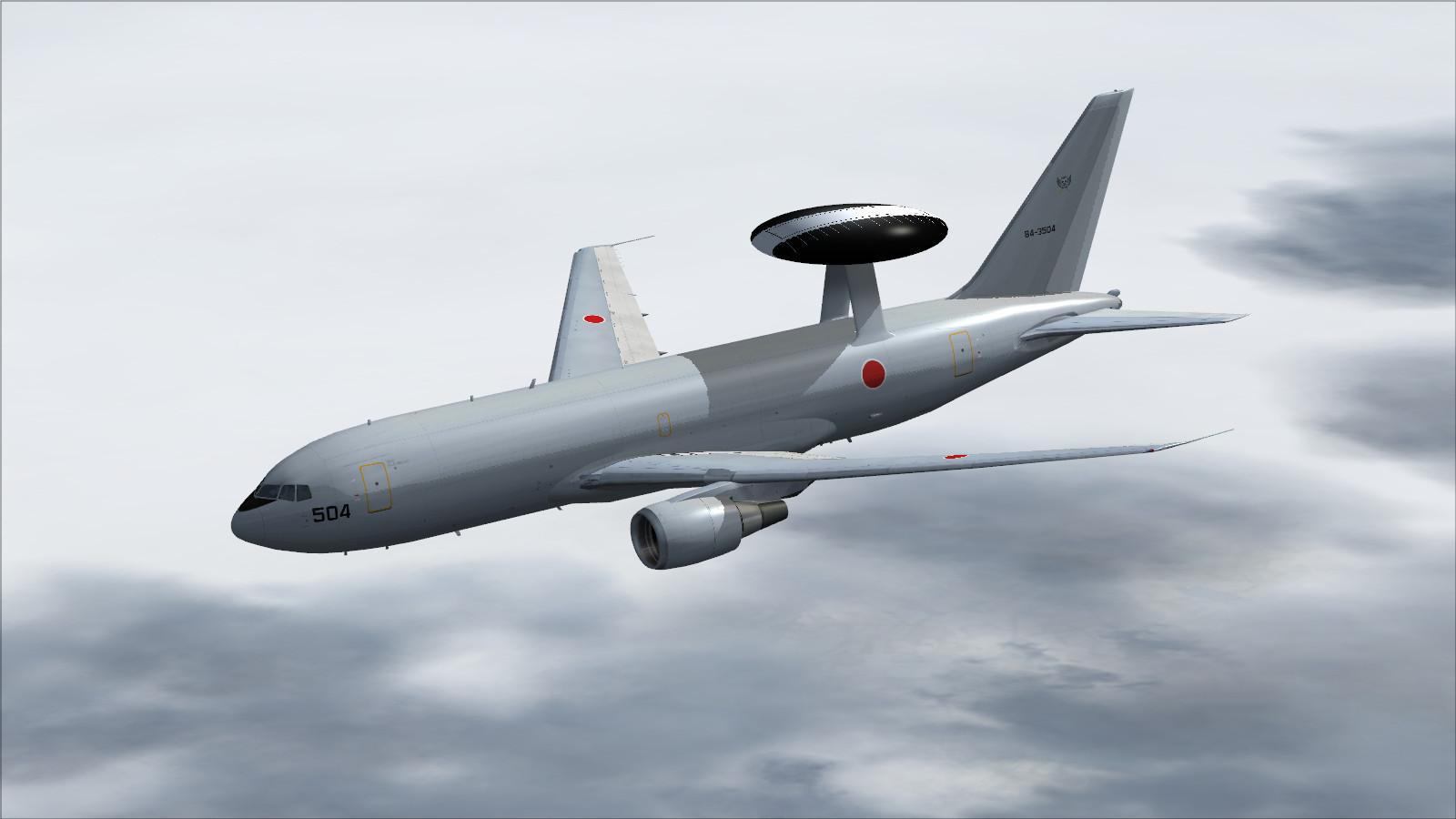 その他 E-767 INTEGRATHON TEAM AWACS Boeing E-767 84-3504 Japan ASDF for FSX and P3D - DOWNLOAD